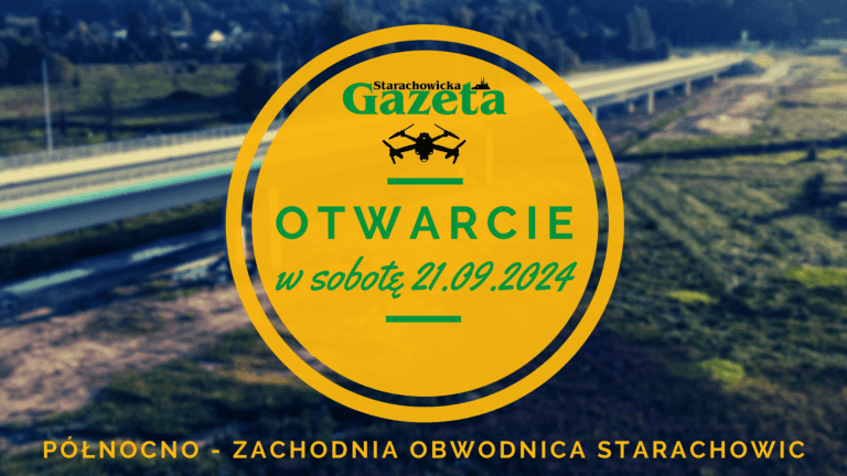 Otwarcie północno-zachodniej obwodnicy w Starachowicach - nowa obwodnica zapewniająca wygodną i bezpieczną podróż dla mieszkańców i kierowców, przyczyniająca się do poprawy jakości życia, rozwoju gospodarczego oraz promocji turystyki w regionie. Symbol postępu i nowoczesności, który otwiera nowe perspektywy rozwoju dla miasta i jego mieszkańców. #NowaDroga #RozwójRegionu #BezpiecznaPodróż